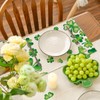 Artoid Mode Shamrock Clover Lucky Irish St. Patrick's Day Placemats