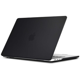 TECOOL Case Compatible with MacBook Pro 16 Inch with M4 M3 M2 M1 Pro/Max 2021-2024 (A3403 A3186 A2991 A2780 A2485), Ultra Thin Protective Hard Case, Black