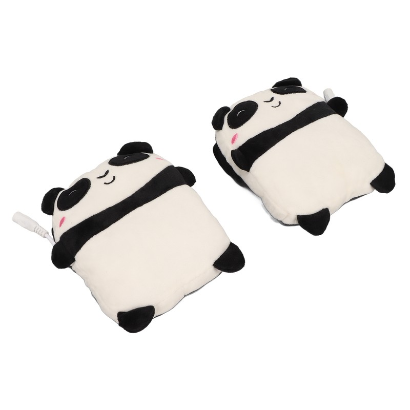 USB Heated Gloves Cartoon Shaped Keep Warm Adjust Strap Electric