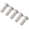 XMMT 5PCS Stainless Steel Derby Cover Button Head Screw Bolt