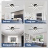 Modern LED Ceiling Light, Flush Mount Geometric Criss-Cross Linear Close