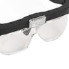 Headband Magnifying Glass Adjustable LED White Light 4 Interchangeable Lenses