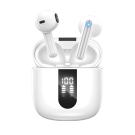 JBES Kopfhörer Kabellos Bluetooth 5.4, In Ear mit 6 ENC Mikrofon Bluetooth Kopfhörer, 60 Std Stereo Kabellose Kopfhörer Noise Cancelling Earbuds, USB-C, IP5 Wasserdicht Ohrhörer für Arbeit Sport