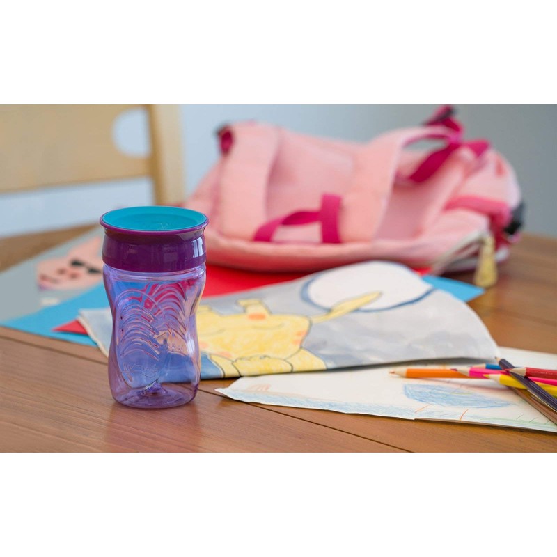 WOW CUP - Vaso para niños 360 grados, 296 ml