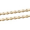 ZHIQIU FSC 9 Speed 116L Bike Chains, Silver,Gold (1/2x11/128-Inch) Compatible