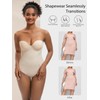 Decorus Seamless Strapless Shapewear Bodysuit - Tummy Control Sculpt Body