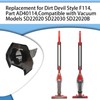 6 Pack F114 Vacuum Filter Compatible with Dirt Devil Power