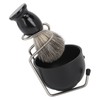 Men Beard Shave Set Brush Stand Foam Bowl Beard Brush