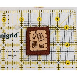 Infants Baby  Patch Iron On New Appliqué Pink Brown Newborn Baby Blanket