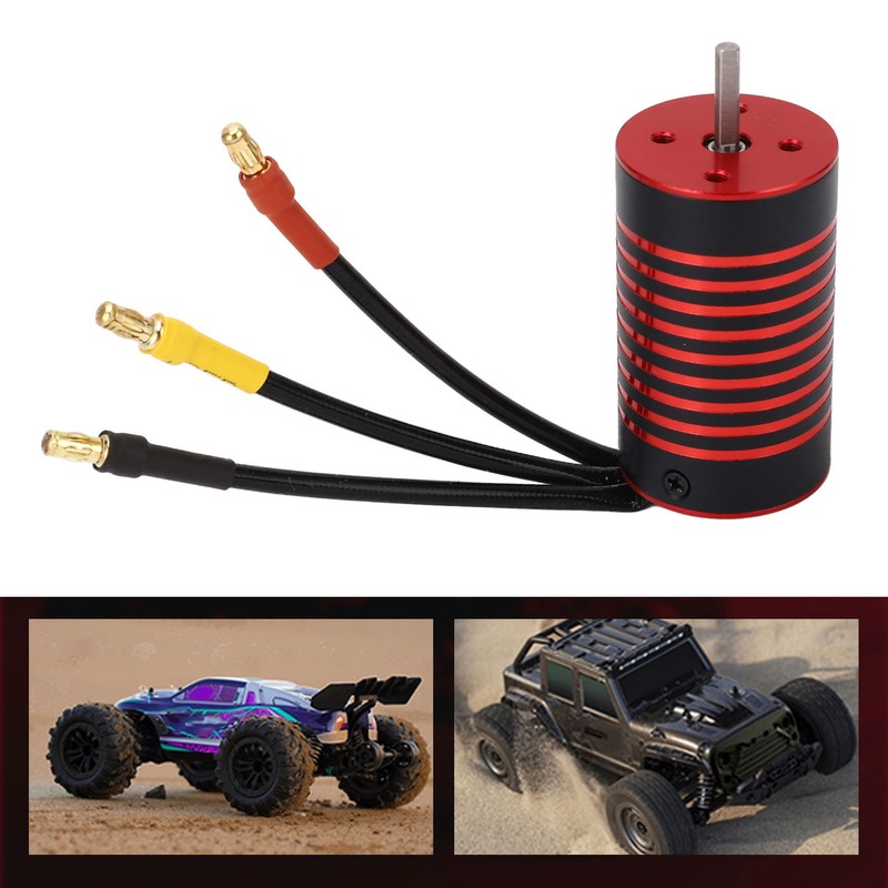 2845 RC Car Brushless Motor Waterproof Rustproof Aluminum Alloy 4