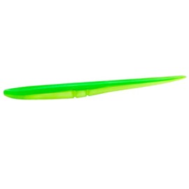 Lunker City 6" Slug-Go Lure, 8 per Bag (Limetreuse)