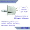 DTAIR WR23X29161 Refrigerator Door Light Switch Replacement for GE Refrigerator