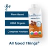 KATE FARMS Organic Nutrition Shake, Coffee, 16g protein, 27 Vitamins