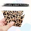 VILIFEVER 2 Pieces Animal Print Pennant Banner Jungle Theme Party