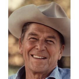 Ronald Reagan Cowboy Photo Photos 8x10