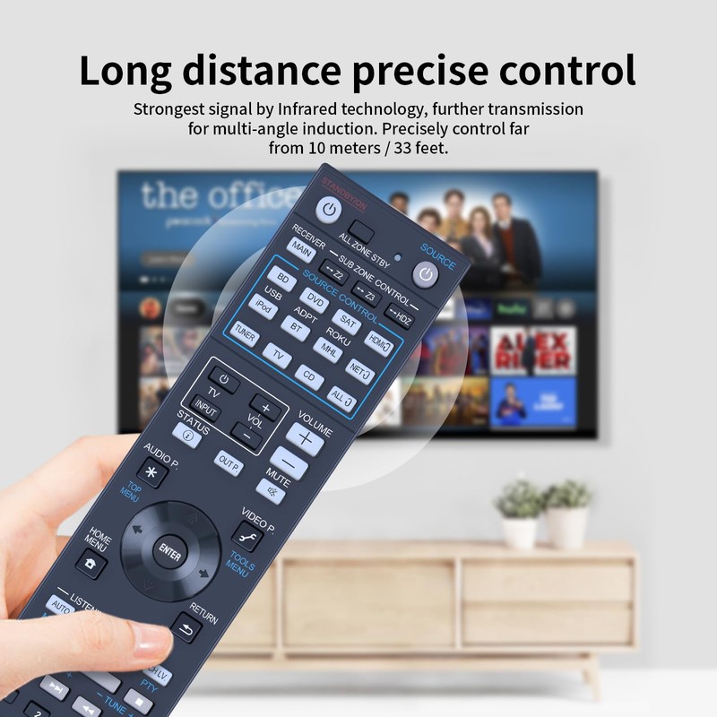 AXD7723 Remote Control for Pioneer Elite Home Theater Receiver SC-81