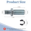 for Peterbilt 379 Cable Stud Bolt with Retaining Ring Compatible