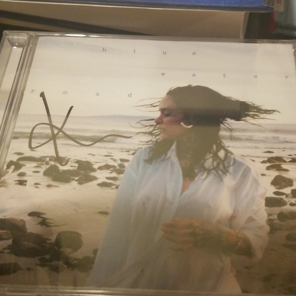 kehlani signed cd autographed blue water road autograph signature real