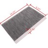 FJF CUK 3569 Cabin Air Filter Replacement for Dodge 2500