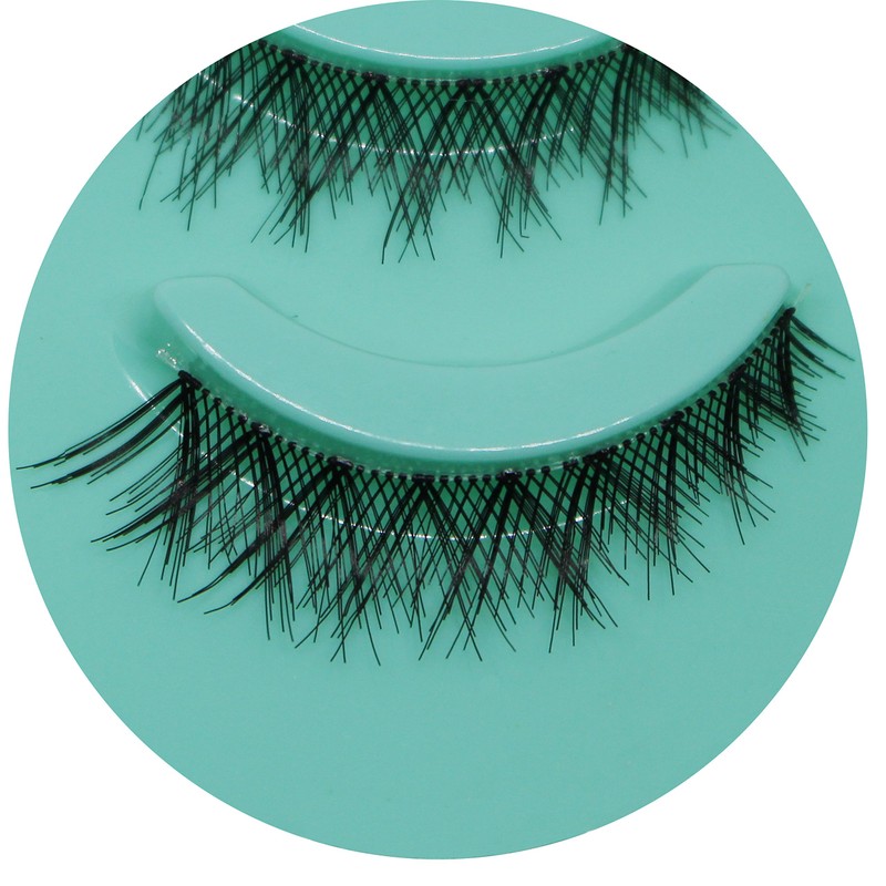 Scala 5 pairs/set 3D False Eyelashes Messy Cross Thick Natural