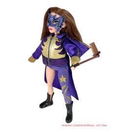 Boss Fight Studio Lady Maravilla, I Am Brilliance Doll, Lucha Libre Collectible Action Figure – Highly Articulated Soft Goods Figurine with Accessories Including Smartphone and Selfie Stick – 1:12