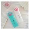 LAXIA Lapicera Estuche Patita De Gato Kawaii Color Mixtos Escolar