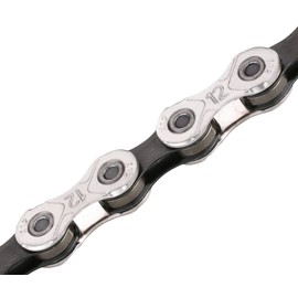 KMC X12 12 Speed Chain, Silver/Black, 126 Links
