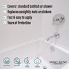 Tub Guard Anti Slip - Clear Bathtub & Shower Grip