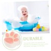 Baluue Absorbent Bathing Sponge Gentle Exfoliating Shower Sponge for Compact
