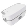 Self Cooking Lunch Box Leakage Proof 2 Stainless Steel Inner