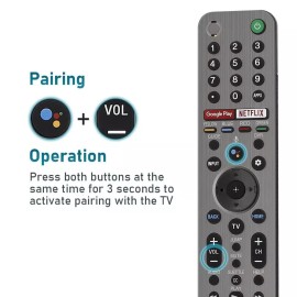 Sony New RMF-TX600U Voice Remote Control For Sony Bravia 4K TV XBR-55A9G XBR-55X850G