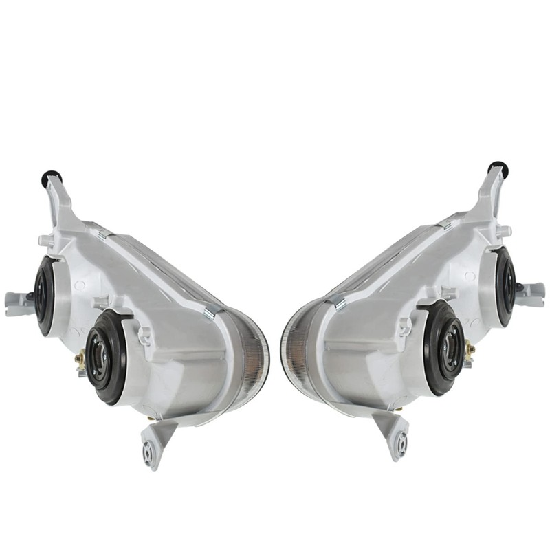 Nurniacl 2-Pack Headlights Assembly Headlamps with Corner Signal Lamp Clear