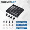 GeeekPi 0.5U Heavy Duty Server Rack Shelf for DeskPi RackMate