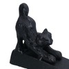 Cat Door Stop Cast Iron Metal Rustic Doorstop Wedge House
