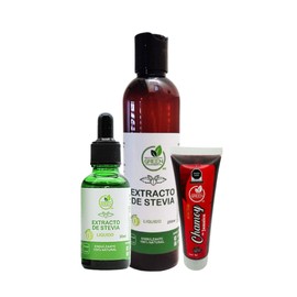 Green Concept Kit Stevia Líquida 100% Natural 280ml Endulzante 0 Calorías +CHAMOY DE JAMAICA!