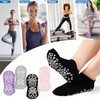 SkiBeaut Pilates Non Slip Socks, 4 Pairs, Women Yoga Grips