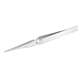 blueINOX Cross Tweezers - Self-Holding Technical Tweezers Stainless Steel for Model Making & Electronics (14 cm)