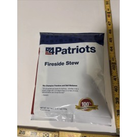 4Patriots Fireside Stew Survival Emergency Food 8 Servings - 1 Bag