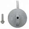 HeuroFosh 6884537102 Trim Tab Anode for Yamaha 60-90 HP Outboard