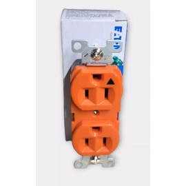 Eaton Lot Of 10 EATON ARROW HART IG5262RN 15A 125V Isolated Ground DUPLEX RECEPTACLE