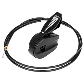 QWORK® 165cm 65inch Lawn Mower Throttle Cable, Choke Lever, Compatible with Most Honda Lawnmowers HRR216