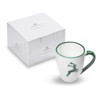 GMUNDNER KERAMIK Breakfast Cup Max Capacity: 0.3 Litres Green Deer