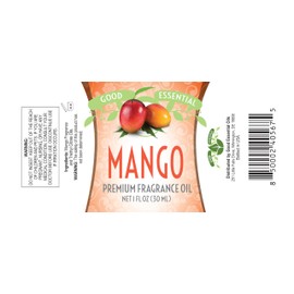 Good Essential Mango Fragrance Oil for Diffuser, Soap, Candles, Room Spray, Lotion & Body Butter - 1 fl oz (30 ml) - Mango Scent Oil