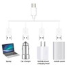 Wireless Remote Control Rear Tail Light USB Charging Bike Turn