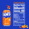 Fanta Orange, 12 fl oz, 24 Pack