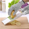 YINENN 2 Pairs Cut Resistant Gloves Food Grade Level 5