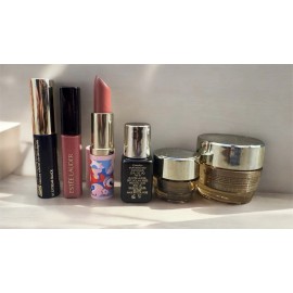 Estée Lauder Estee Lauder 6 Pc Makeup Set Revitalizing ANR Serum,Eye Creme Lipstick Lip shine