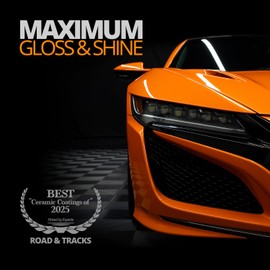 CERAKOTE® Platinum Rapid Ceramic Paint Sealant Spray (14 oz.) - Maximum Gloss & Shine – Extremely Hydrophobic – Unmatched Slickness - Ceramic Spray Coating - 50 Wash Rating