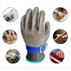 FUVBNQGT 1 pair of cut protection gloves, chain glove, kitchen