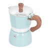 150ML Practical Aluminum Coffee Maker Octagonal Moka Coffee Pot for